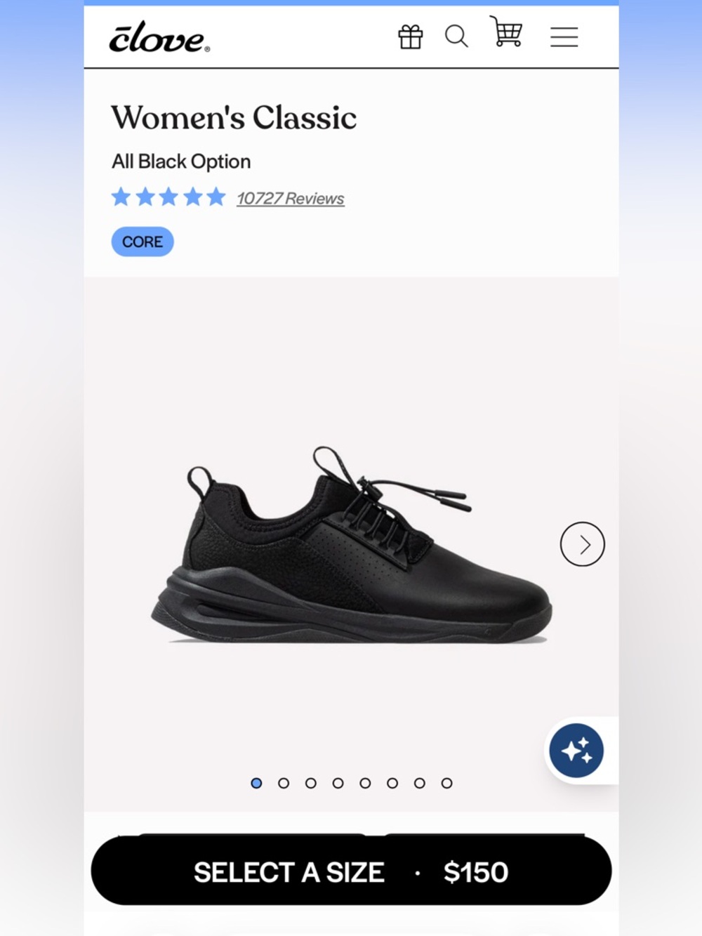 Women’s All-Black Slip-On Athletic Sneakers